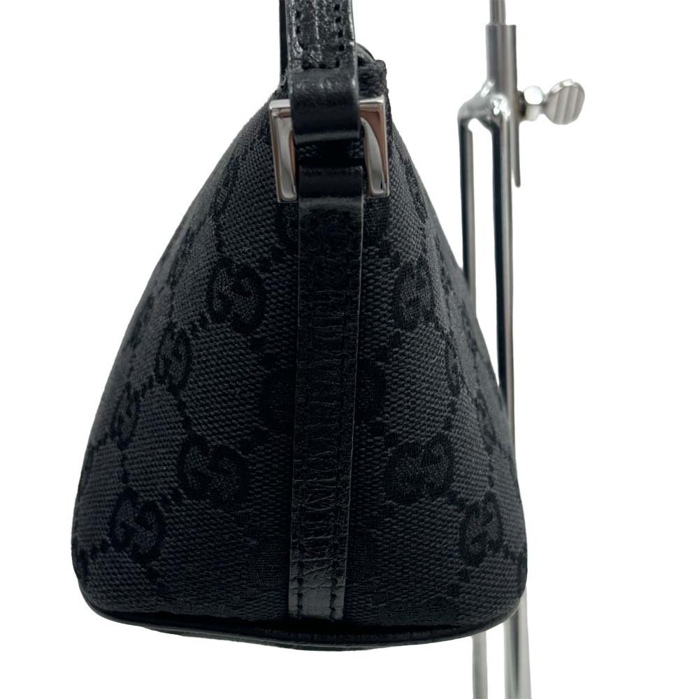 Gucci GG Handbag Black Canvas - Picture 9 of 10